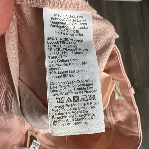 Madewell Slouchy Straight Drapey Twill Pants US Women's 00 - Picture 6 of 7